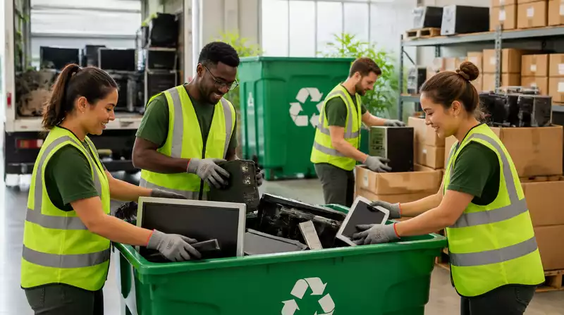 Recycling Electronics Through Junk Removal