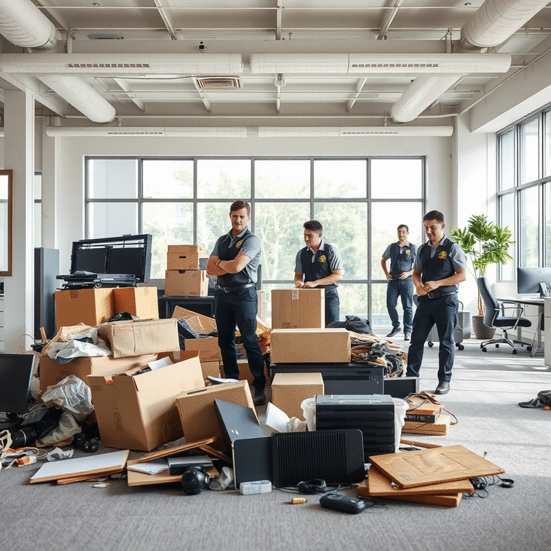 junk removal services for businesses and commercial spaces